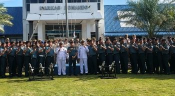 Danlanal Sabang Pimpin Upacara Purna Tugas Personel Lanal Sabang