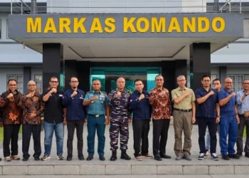 Dankodaeral IX Ambon Terima Courtesy Call Direktur Operasi SKK Migas dan Direktur Prlaksana Impex Masela