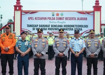 Asops Kodaeral I Hadiri Apel Kesiapsiagaan Bencana Alam